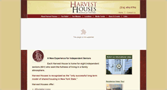 Desktop Screenshot of harvesthouses.org